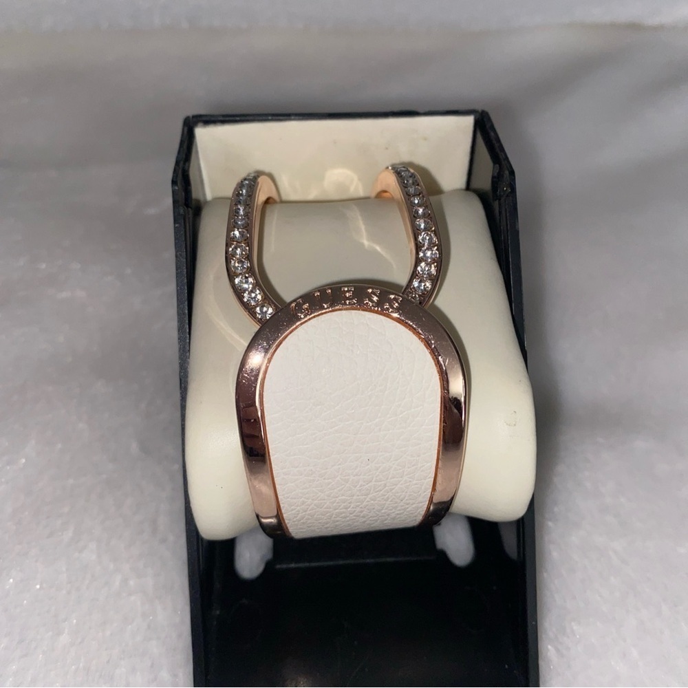 Guess Holographic Dreams Crystal Cuff Bracelet